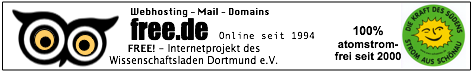 Hosted@Free.de mit &Ouml;kostrom von EWS