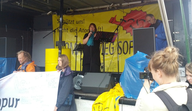 14.09.2013, Duisburg: Redebeitrag Kerstin Rudek, BI Lüchow-Dannenberg