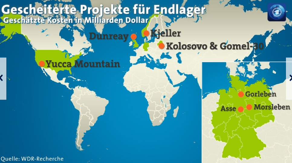 WDR: Schäden durch Atomkraft - Das Billionen-Dollar-Desaster
