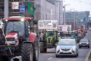 Demonstration "Wir haben es satt" fuer eine Agrarwende in Berlin