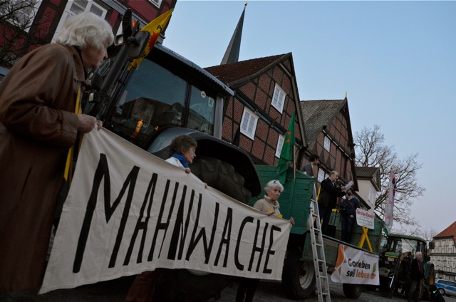 Demonstration anlässlich 3 Jahre Fukushima, 10.03.2014 - Dannenberg