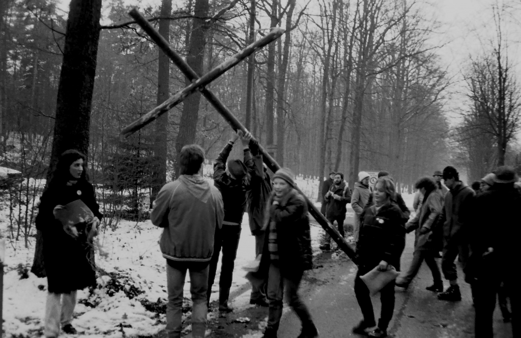 Kreuzweg 1985. Bild: Wolfgang Hain