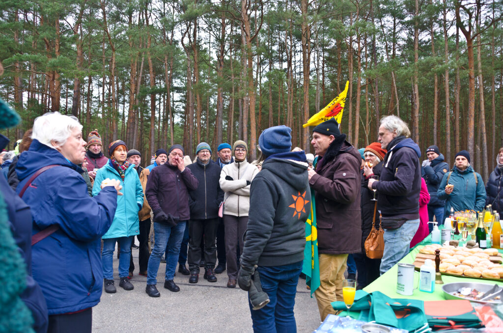 Neujahrsempfang der BI an der Beluga - 01.01.2025 Der Kampf hat nie aufgehört